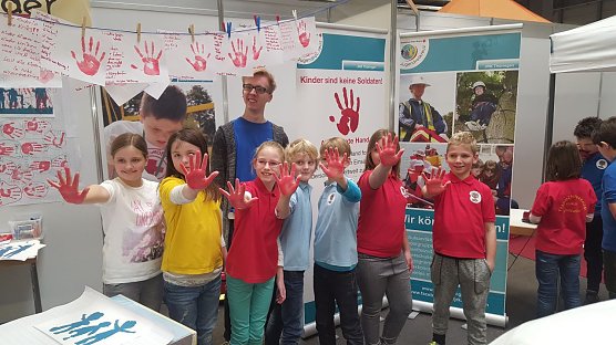 DRK-Aktion Rote Hand (Foto: DRK)