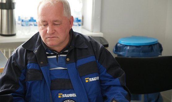 Auf seine Routine und Erfahrung wird es ankommen: Sprengmeister Andreas West (Foto: nnz)