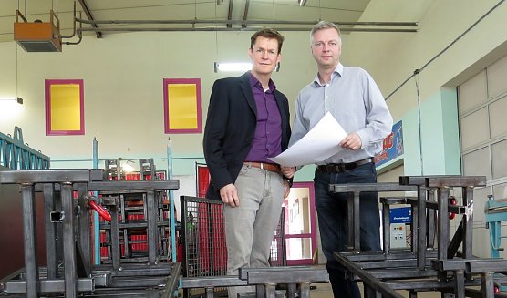 Marschner (links), Wenska (Foto: NUV)