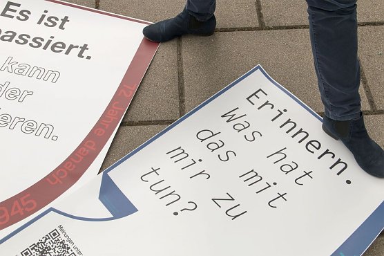 Gedenkprojekt "72 Jahre danach" (Foto: privat)