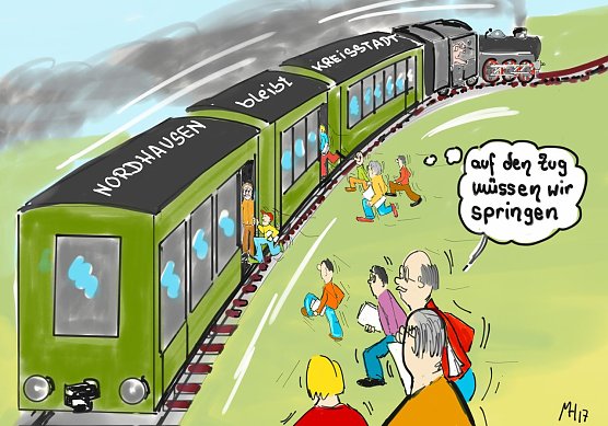 Karikatur  (Foto: Martin H&ouml;fer)