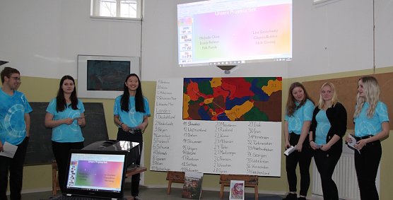 Projektarbeit vorgestellt (Foto: S. Spehr)