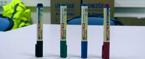 Ziehen diese Eddings um? (Foto: nnz)