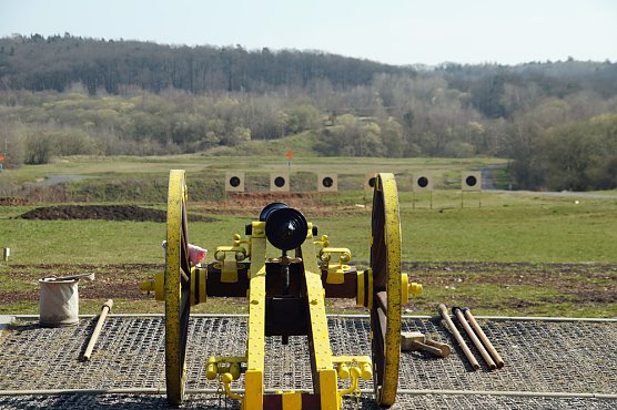 Kanonendonner und Pulverdampf auf dem Dickkopf (Foto: Landratsamt Kyffh&auml;userkreis)
