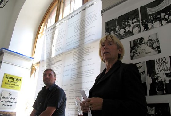 Wende-Ausstellung (Foto: P. Grabe)