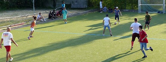 Pfingstsonntag, 21.10 Uhr an der Kleiststra&szlig;e (Foto: nnz)