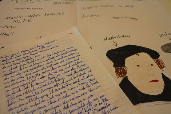 Martin Luther brauchte Hilfe - und bekam sie. In Form von zahlreichen Zuschriften an die Nordh&auml;user Stadtbibliothek (Foto: Angelo Glashagel)