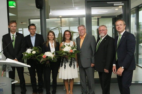 Sven Dörmann, Andrew Brotrück, Simone Rappe, Dr. Kareen Schlangen, Rainer Bachmann, Harald Eisentraut, Steffen Loup  (Foto: WBG S&uuml;dharz)