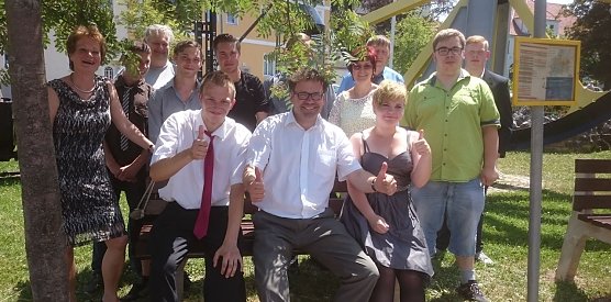 Zwei neue B&auml;nke f&uuml;r Bleicherode (Foto: privat)