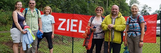 Rund 800 Teilnehmer beim Wandermarathon (Foto: S. Witzel)