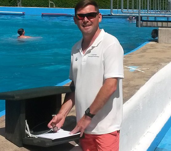 Sonnenjobb im Waldbad (Foto: privat)