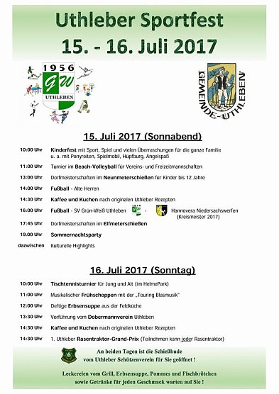 Programm (Foto: privat)