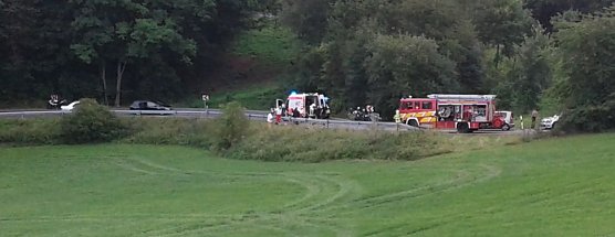 Unfall zwischen Buchholz und Neustadt (Foto: privat)