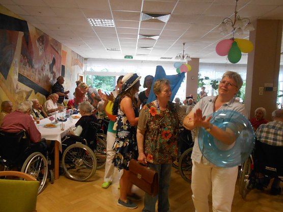 Sommerfest im DRK Pflegeheim Nordhausen (Foto: Heike Schalopp)