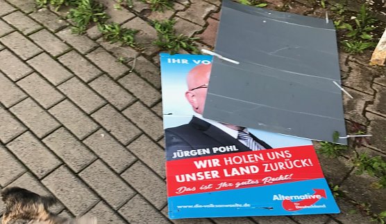 Abgerissen (Foto: J. Prophet)