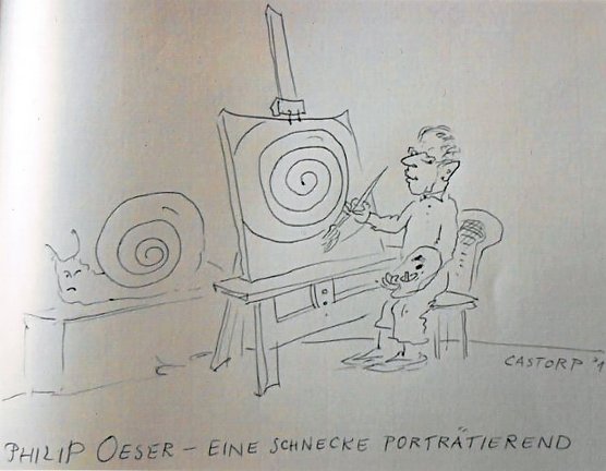 Zwei Monate lang war die Kunst Phillip Oesers in Nordhausen zu sehen (Foto: Heidelore Kneffel)