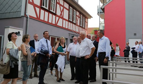 Besuch in der Sch&auml;rfgasse (Foto: SWG)