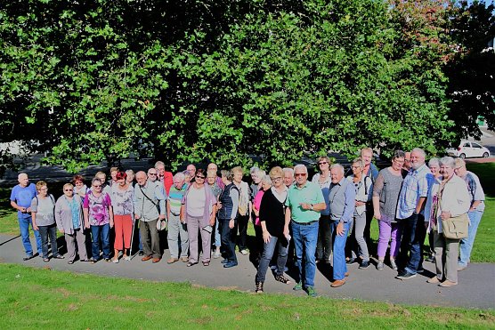 Zum allj&auml;hrlichen Besuch in der Partnerstadt Bochum traten am letzten Wochenende 41 Nordh&auml;user die Reise ins Ruhrgebiet an (Foto: Manfred Jakob)