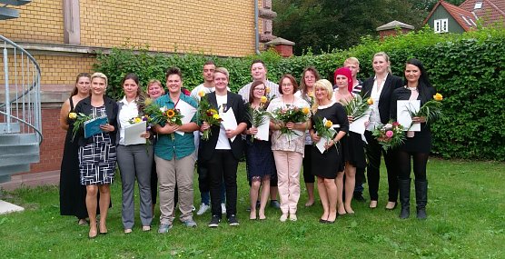 Ausbildung abgschlossen (Foto: IWK)