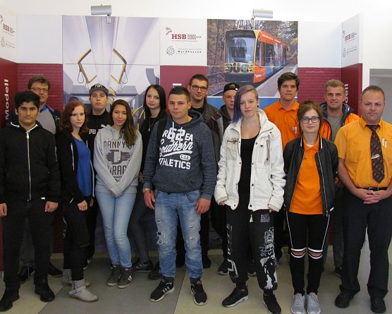 Besuch bei den Stadtwerken (Foto: F. Bernsdorf - Stadtwerke Nordhausen)