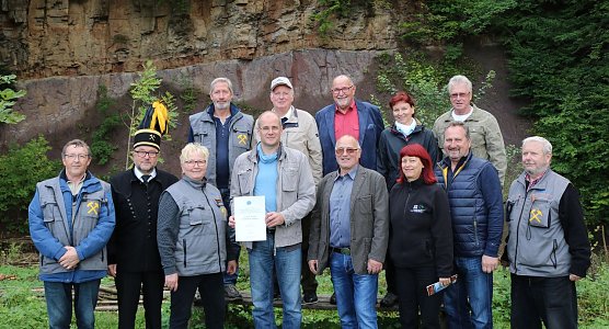 Auszeichnung f&uuml;r die Lange Wand (Foto: Jessica Piper)