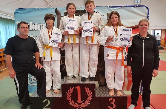 Erfolgreich beim Traktor-Pokal (Foto: privat)