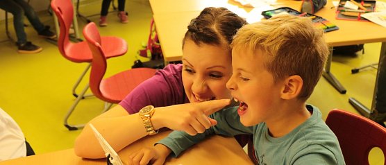 Tag der Zahngesundheit an der Grundschule Werther (Foto: Lea Vins) Tag der Zahngesundheit an der Grundschule Werther (Foto: Lea Vins)