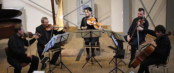 Interessante Neuschöpfungen bei Kammerkonzert (Foto: Karl-Heinz Herrmann) Interessante Neuschöpfungen bei Kammerkonzert (Foto: Karl-Heinz Herrmann)