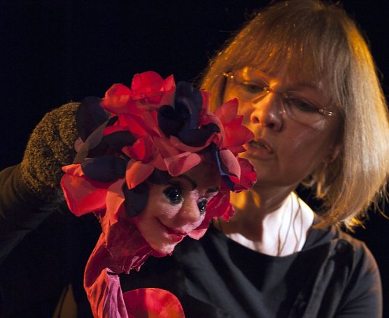 Puppenspiel zum Adventsmarkt in Lieberode (Foto: privat)