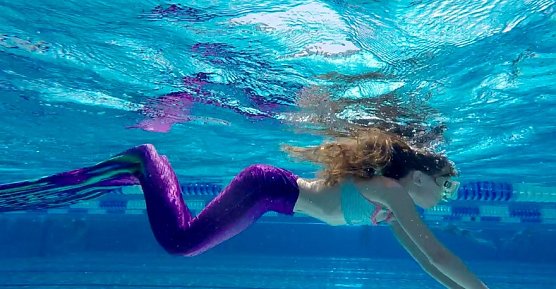 Meerjungfrau gesichtet (Foto: Badehaus Nordhausen GmbH)