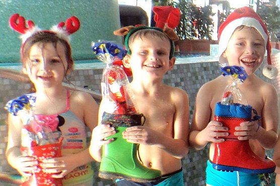 Nikolaus und Gummistiefel (Foto: Badehaus Nordhausen)