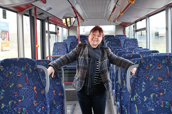 Gabriele Schuchardt - Gesch&auml;ftsf&uuml;hrerin der Nordh&auml;user Verkehrsbetriebe, Pragmatismus statt Insell&ouml;sungen (Foto: Angelo Glashagel)