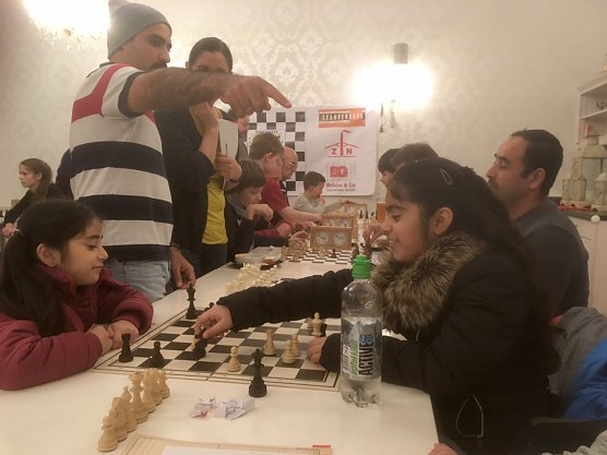 Gelebte Integration im Schachclub Nordhausen (Foto: Kreissportbund Nordhausen)