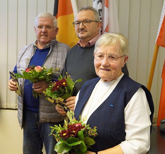 Inge Eisen&auml;cher, J&ouml;rg Schmidt und Karl-Heinz Flohr  (v.r.n.l.) (Foto: Susanne Schedwill)