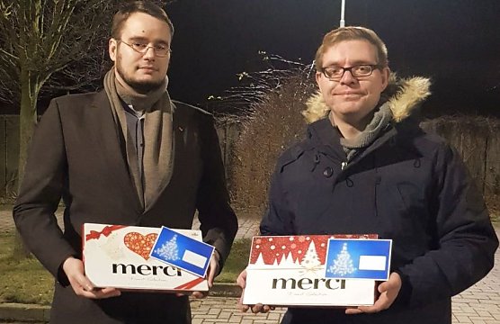 JU sagte: Danke (Foto: JU)