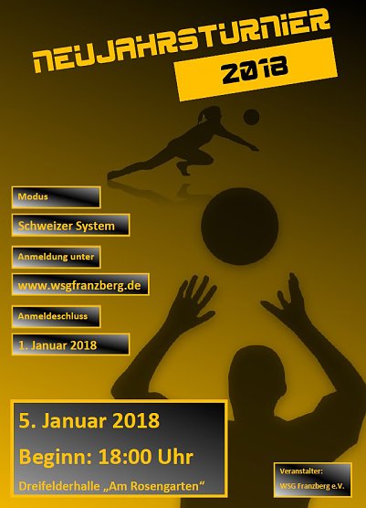 Neujahrsturnier im Volleyball (Foto: privat) Neujahrsturnier im Volleyball (Foto: privat)