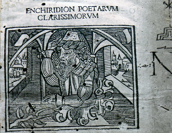 Titelseite des "Enchiridion poetarum clarissimorum" (Foto: Heidelore Kneffel)