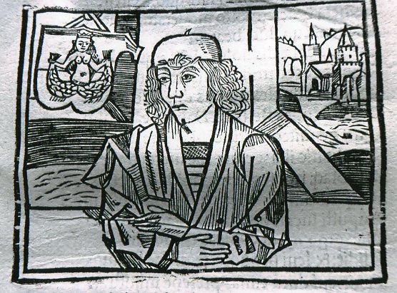 Nicolaus Marschalk mit Meerjungfrau als Druckerzeichen (Foto: Heidelore Kneffel)