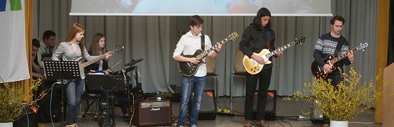 Super Musik von "The Band" (Foto: nnz)