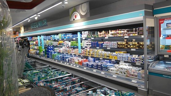 Jetzt macht Aldi richtig was her (Foto: Kurt Frank)