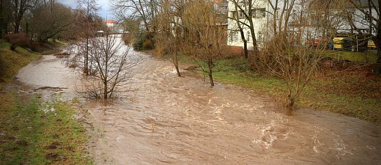 Zorge f&uuml;hrt Hochwasser (Foto: Archiv)