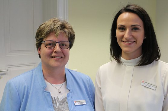 Wir wollen Potentiale heben - Gabriela Helbing und Franziska Kruse (Foto: Angelo Glashagel) Wir wollen Potentiale heben - Gabriela Helbing und Franziska Kruse (Foto: Angelo Glashagel)