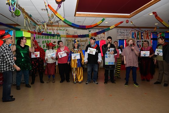 Rosenmontag bei der Nordth&uuml;ringer Lebenshilfe (Foto: Ingrid Krug)