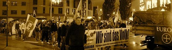 Demonstrationen in Nordhausen Herbst 2015 (Foto: Archiv)