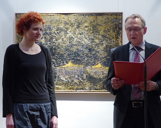 Verleihung des 10. Nordh&auml;user Grafikpreises (Foto: Dr. Wolfgang R. Pientka)