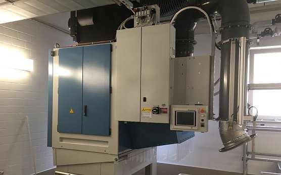 So wird heute getrocknet (Foto: S&uuml;dharz Klinikum)