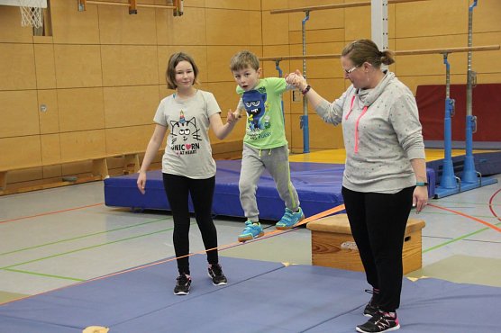 Familiensporttag in Heringen (Foto: Regelschule "Geschwister Scholl" Heringen)