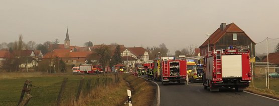 Brand in Liebenrode (Foto: Angelo Glashagel) Brand in Liebenrode (Foto: Angelo Glashagel)