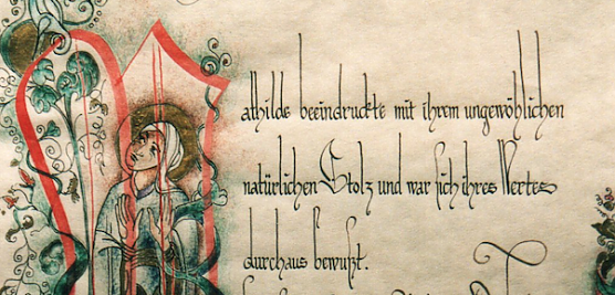 Mathilde - Illustration von Karin Kisker (Foto: Heidelore Kneffel)