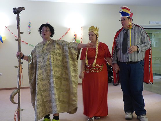 Karnevla im Mehrgenerationenhaus S&uuml;lzhayn (Foto: Franz Christian Meier)